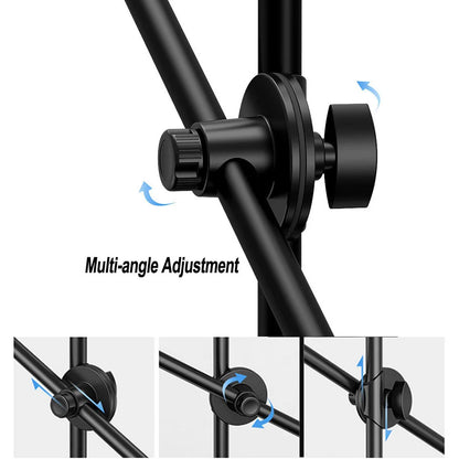 Studio-Grade Video Ring Light for YouTube, Streaming & Selfie