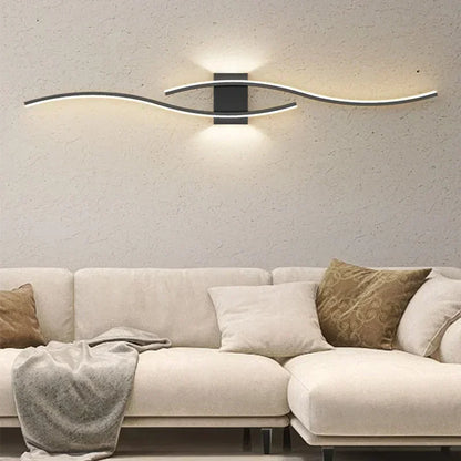 Modern LED Wall Light – Dimmable Aluminum Wall Lamp for Bedroom & Living Room