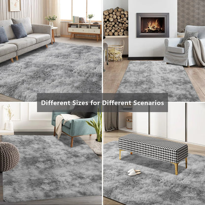 Ultra-Soft Plush Area Rug – Non-Slip Carpet for Bedroom & Living Room