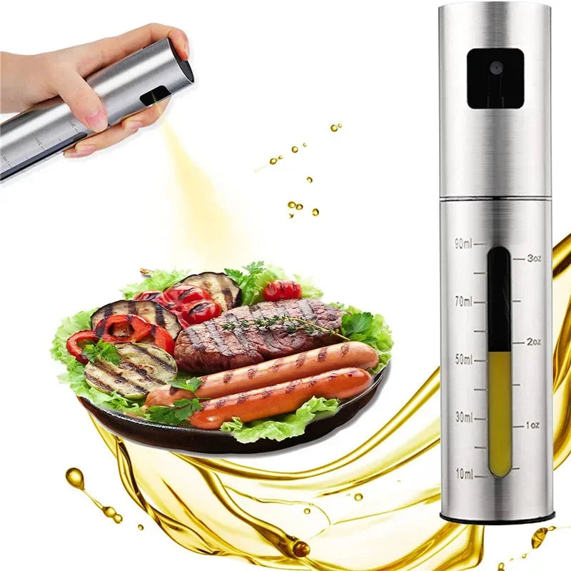 Precision Control Oil & Vinegar Spray Bottle for Healthy Cooking