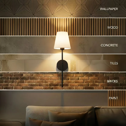 Rechargeable Wireless LED Wall Lamp – Remote Controlled Stick-On Light