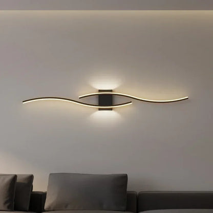 Modern LED Wall Light – Dimmable Aluminum Wall Lamp for Bedroom & Living Room