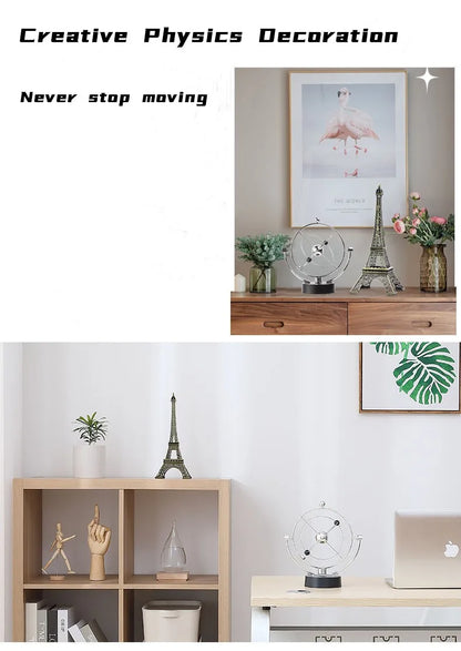 Magnetic Galaxy Perpetual Motion Desktop Decor