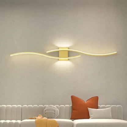 Modern LED Wall Light – Dimmable Aluminum Wall Lamp for Bedroom & Living Room