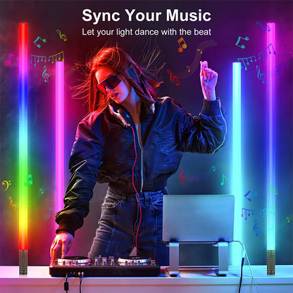 Smart RGB Corner Floor Lamp – App-Controlled LED Light with Music Sync