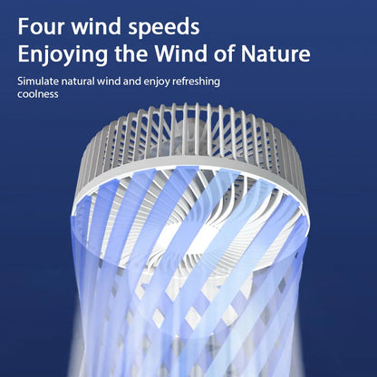Compact Quiet Electric Fan for Office & Dormitory – USB Powered