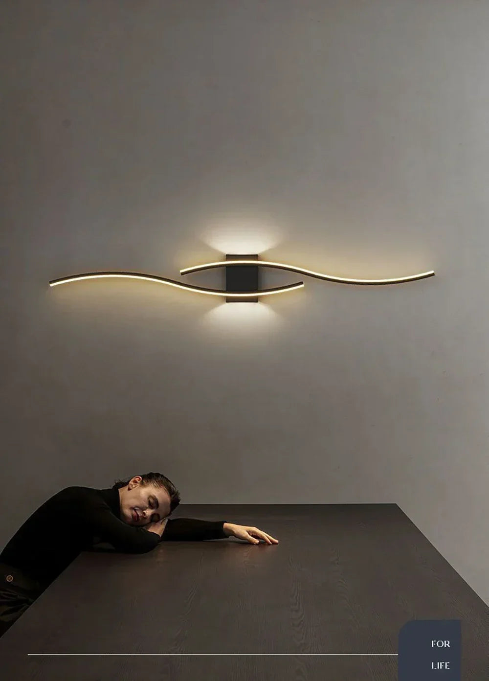 Modern LED Wall Light – Dimmable Aluminum Wall Lamp for Bedroom & Living Room