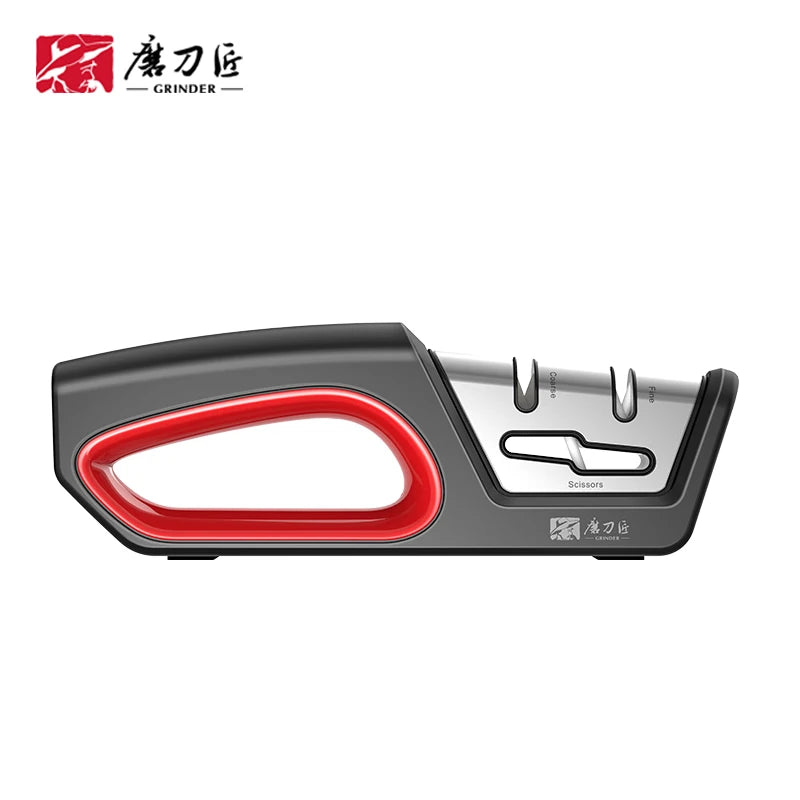 4-in-1 Kitchen Knife & Scissor Sharpener – Professional Diamond & Ceramic System