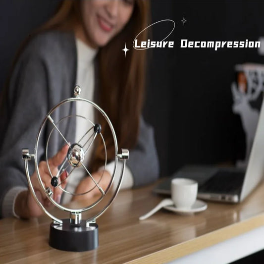 Magnetic Galaxy Perpetual Motion Desktop Decor