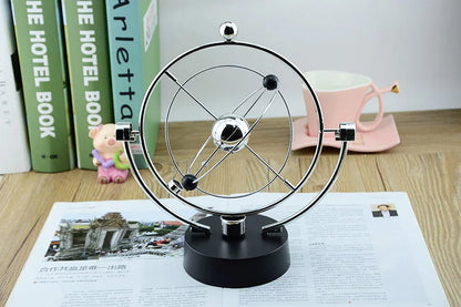 Galaxy Magnetic Perpetual Motion Pendulum – Rotating Earth Desk Decor