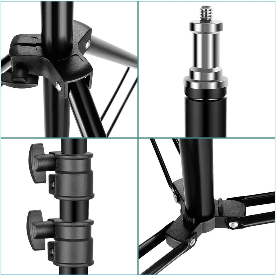 Studio-Grade Video Ring Light for YouTube, Streaming & Selfie