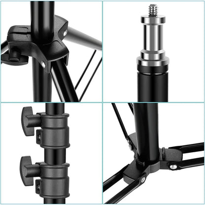 Studio-Grade Video Ring Light for YouTube, Streaming & Selfie