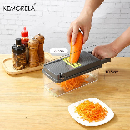 16-in-1 Multifunctional Vegetable Chopper – Slicer, Dicer & Grater